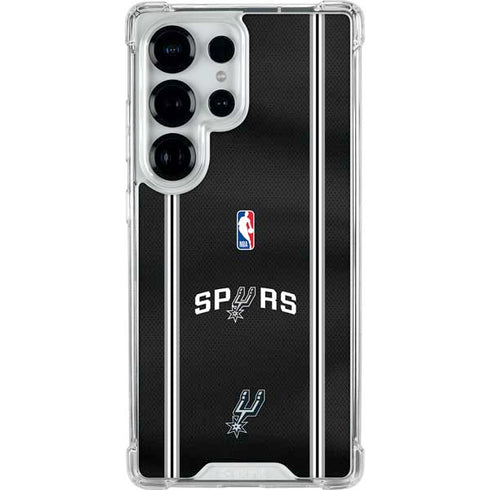 NBA San Antonio Spurs Jersey Galaxy S25 Ultra Clear Case